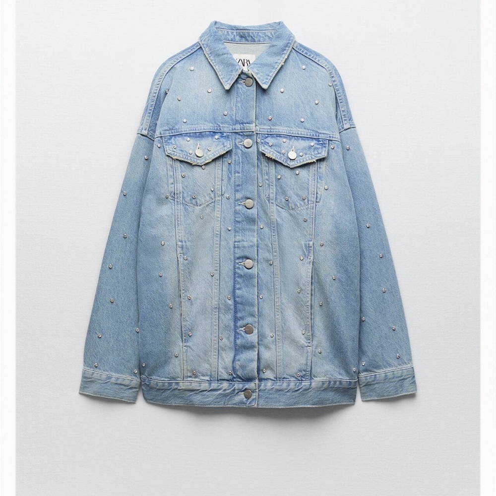 Zara Denim Oversized jacket